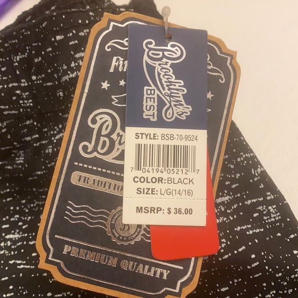 Brooklyn's Best Solid Stretch Drawstring Jogger Pants Black - Picture 7 of 9